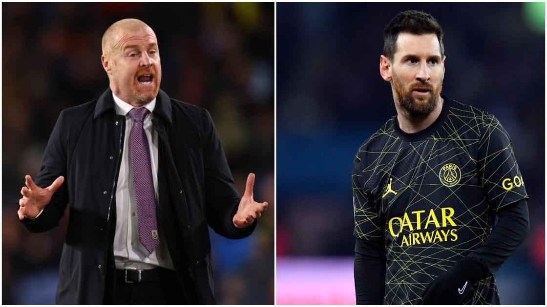 Watch: When Sean Dyche 'signed' Lionel Messi for Burnley