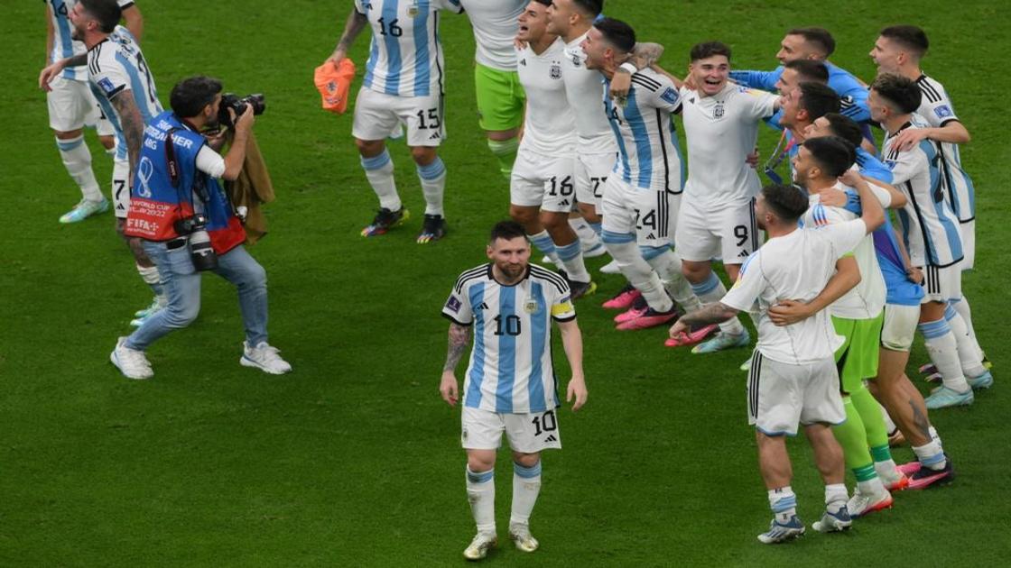 Messi hails Argentina character after winning through to World Cup final