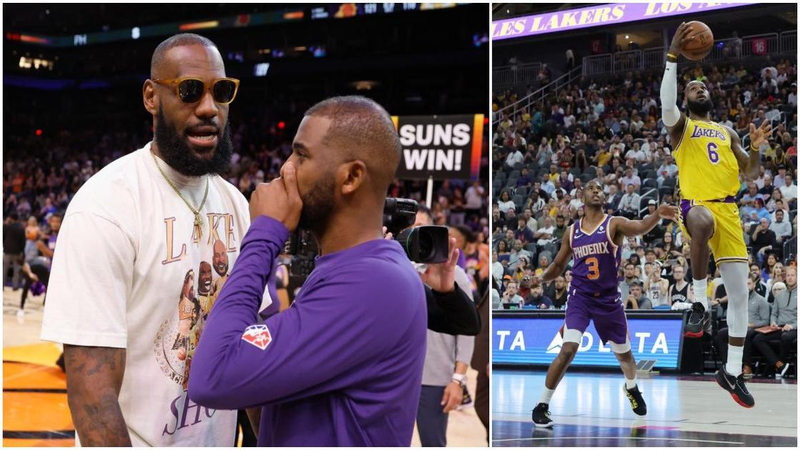 Chris Paul opens up LeBron James breaking NBA's all-time scoring record