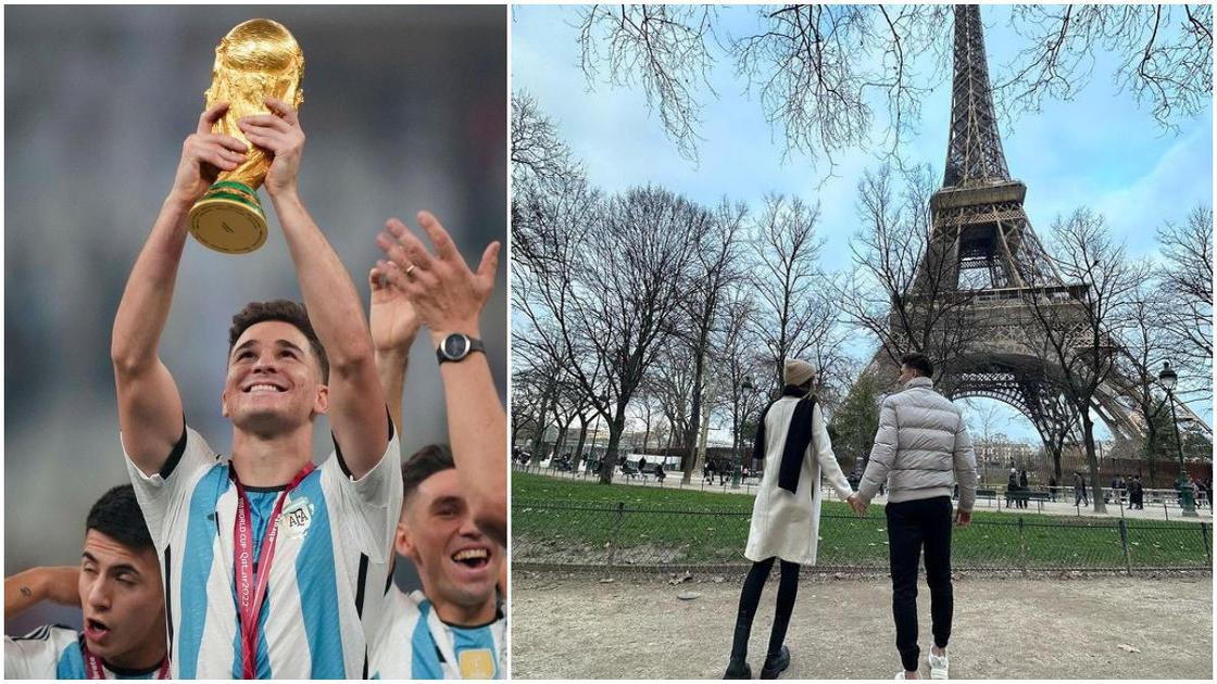 World Cup star enjoys time off in Paris with 'publicly hated' girlfriend