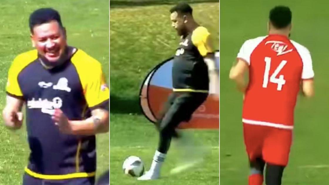 Moving video shows the late AKA playing football; goes viral