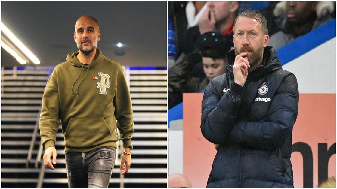 Pep Guardiola sends plea to Chelsea owners amid Graham Potter's struggles