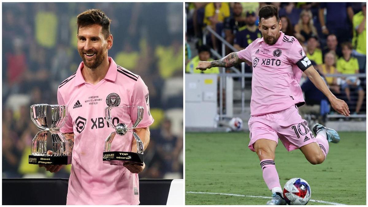 Inter Miami Captain Lionel Messi Scoops Top Awards in 2023 Leagues Cup