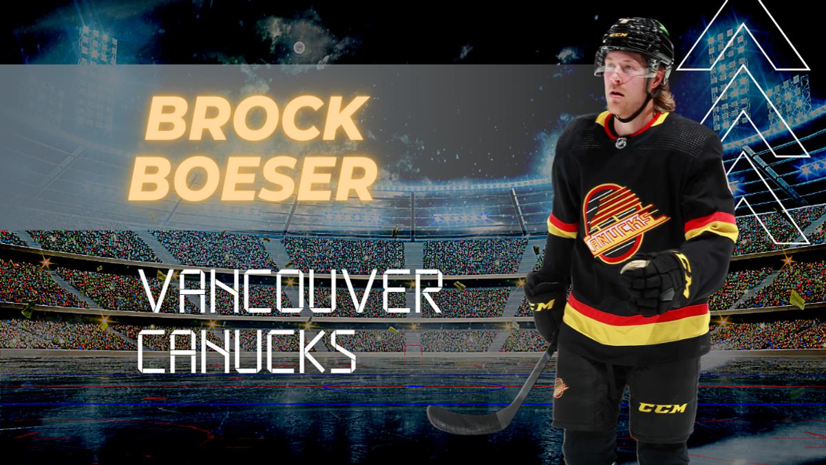 Brock Boeser Vancouver Canucks Autographed 2018 All-Star Game