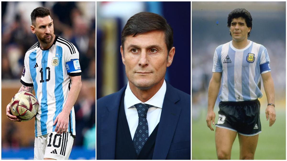 Zanetti Explains Why Messi Has Not Surpassed Maradona As Argentina’s GOAT