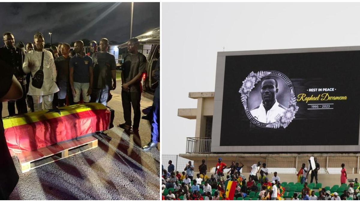 Raphael Dwamena: Mortal Remains Of Late Ghanaian Footballer Arrives In ...