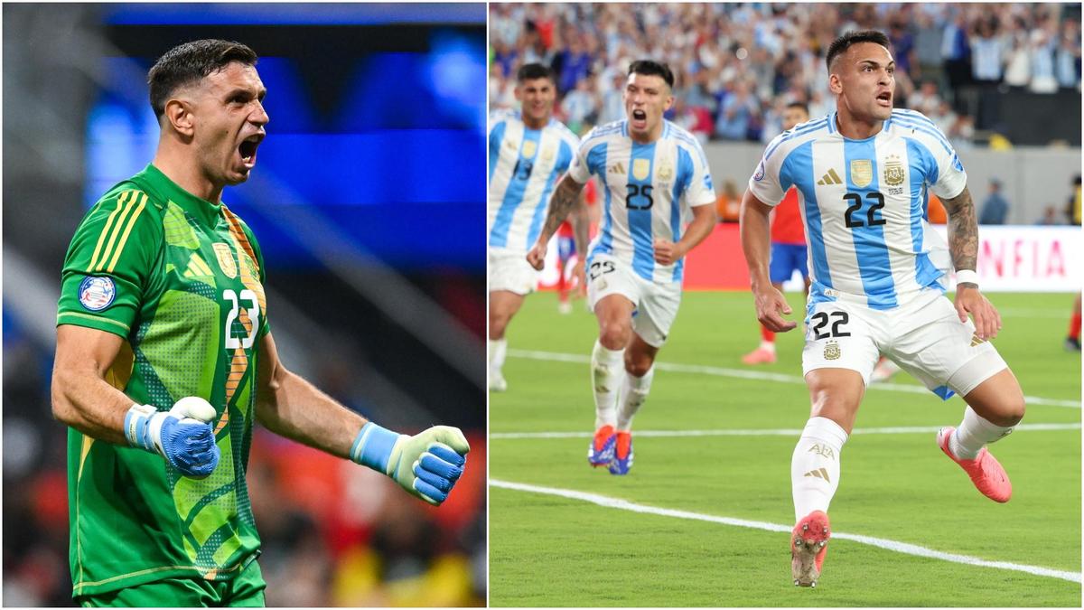 Copa America: Emi Martinez Taunts Chile Fans After Lautaro Martinez ...