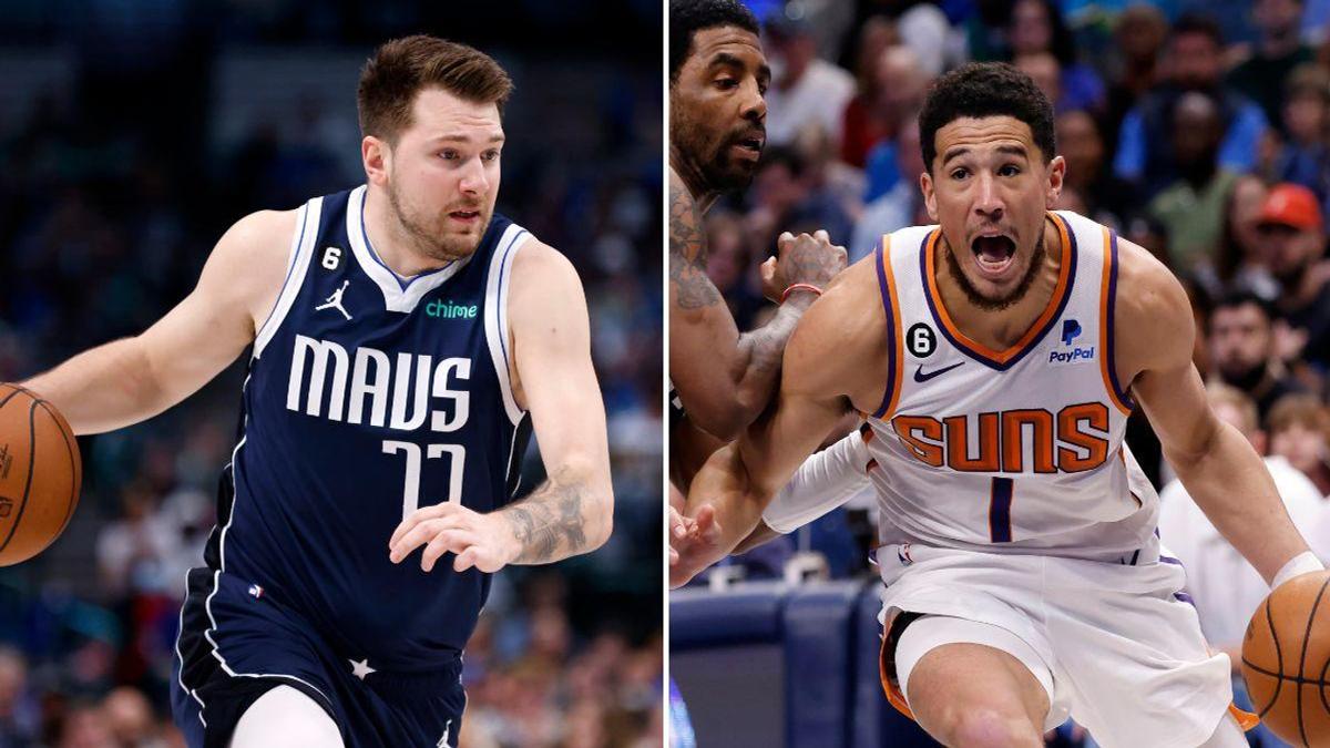 Devin Booker, Luka Doncic Exchange Heated Words In Phoenix Suns’ Win ...