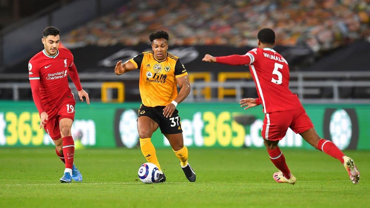 Diogo Jota Scores As Liverpool Record Important Win Over Wolves In ...