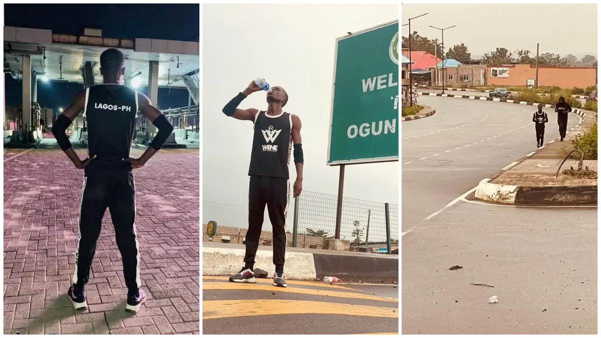 Guinness World Record Young Nigerian Begins Journey From Lagos to