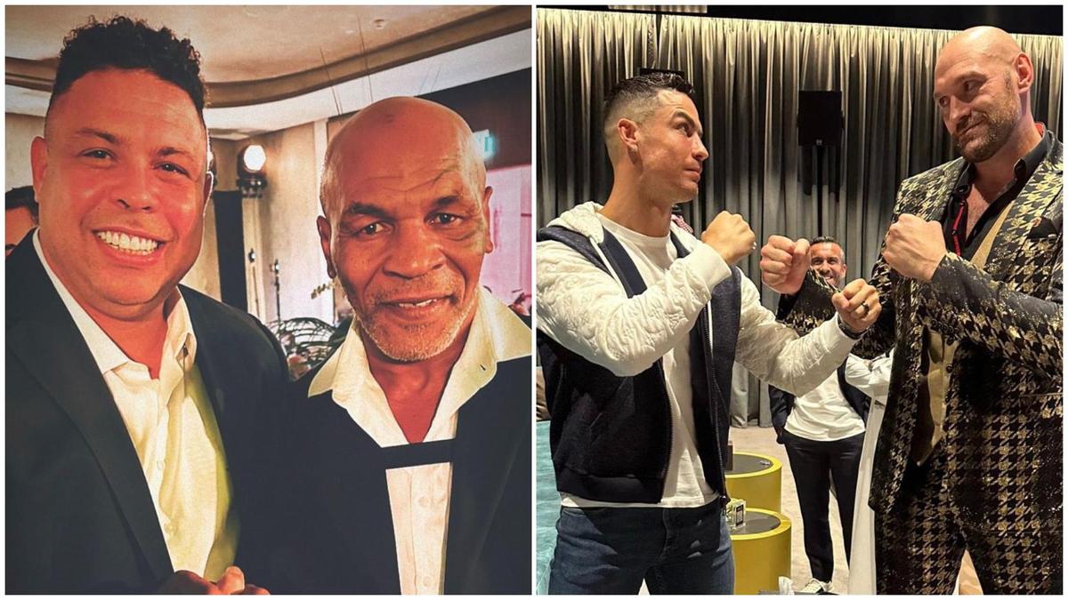 Fury vs Ngannou: Ronaldo Nazario, CR7, Eminem Among Celebrities Attending  Fight