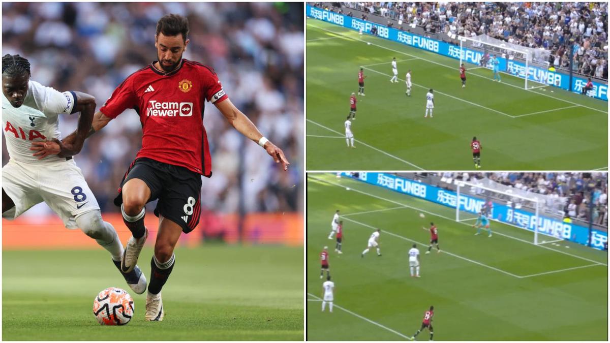 Tottenham vs Man United result, highlights from Premier League as Sarr and  Davies punish Fernandes miss