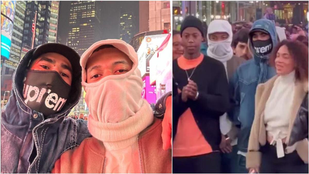 Kylian Mbappe, Hakimi in Hilarious Attempt to Be Civilians in New York