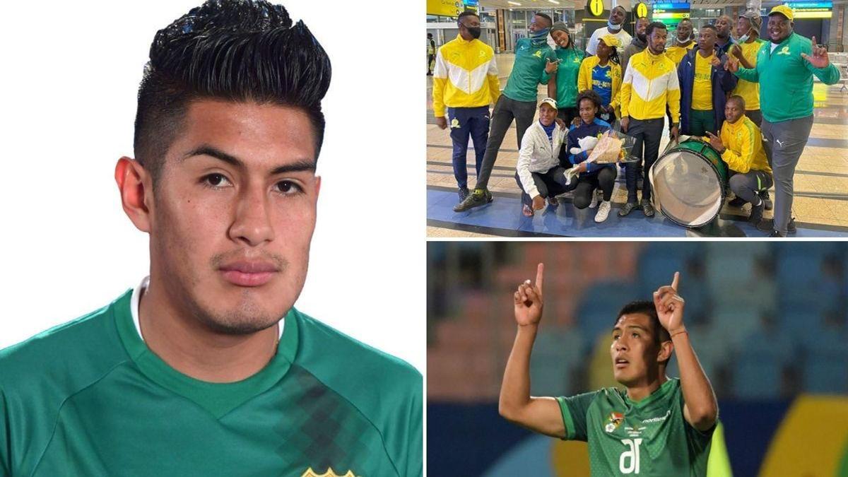 Mamelodi Sundowns' Erwin Saavedra Touches Down in South Africa, Brazilian  Fans Give Midfielder a Warm Welcome 