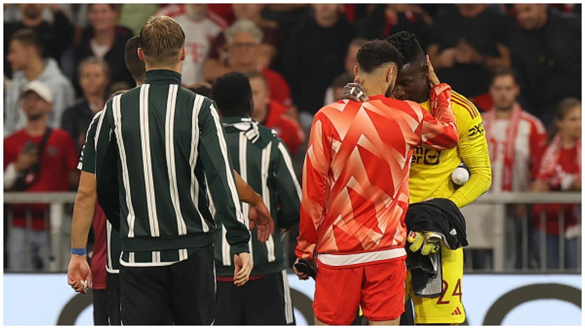 How Bayern Stars Consoled Andre Onana After Being Ignored By His Man ...