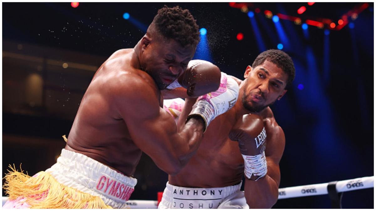 Anthony Joshua vs Francis Ngannou: British Boxer Knocks Out Former UFC ...