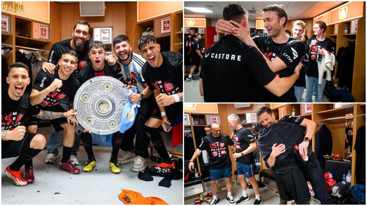 Inside Bayer Leverkusens Wild Celebrations After Historic Bundesliga Triumph 