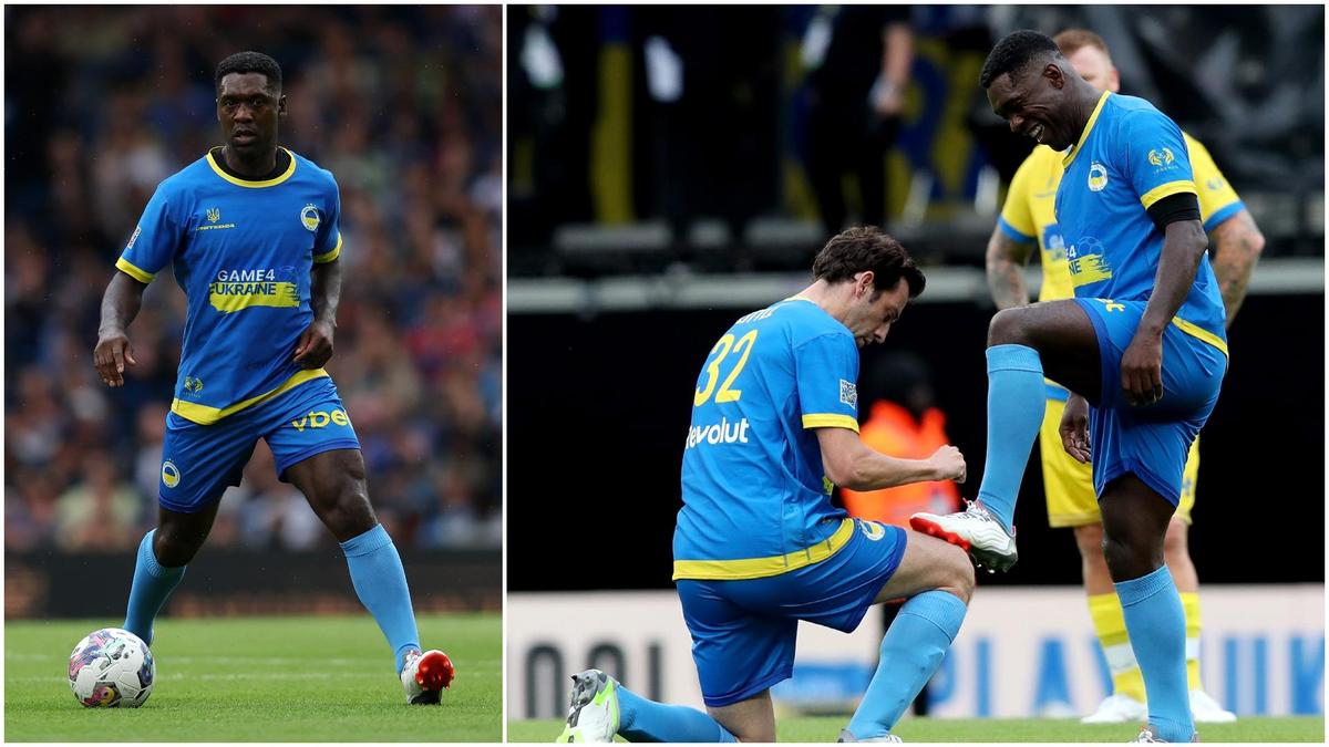 Clarence Seedorf Ac Milan Legend Rolls Back The Years With Stunning Goal In Game4ukraine Match