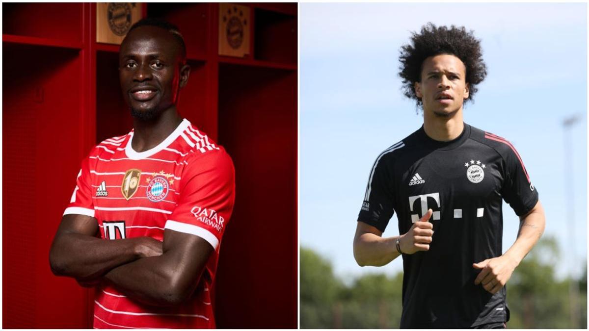 Leroy Sane could be prepared to give up his shirt number so Sadio Mane can  wear the no.10 he wore playing for Liverpool at Bayern Munich