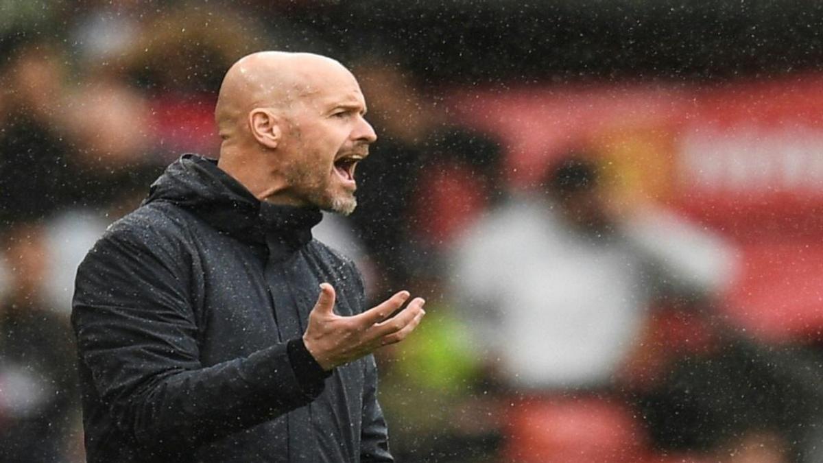 Man Utd Boss Ten Hag Happy To Have Hojlund Over Kane