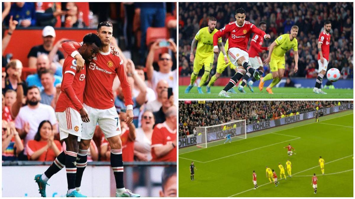 Camera Captures Man United Star Celebrating Ronaldo's Penalty Before It ...