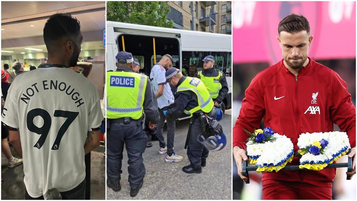 Man United Fan Arrested For Wearing Disgusting Shirt Mocking Hillsborough Disaster Victims 9278