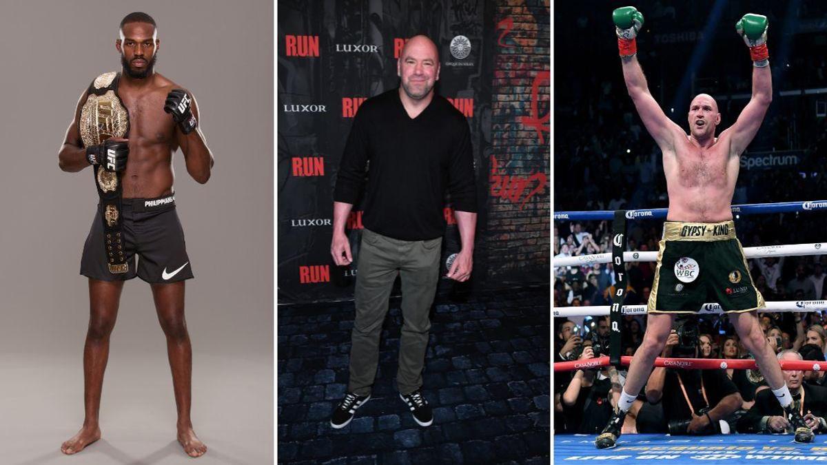 Dana White Issues Invitation To Tyson Fury To Fight Jon Jones In The Octagon 