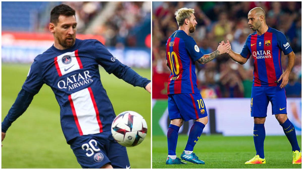 Javier Mascherano Advises Lionel Messi To Rejoin Barcelona After PSG Exit