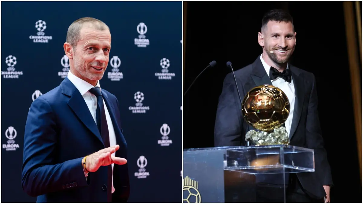 France Football s'associe à l'UEFA pour remettre le Ballon d'Or après  l'attribution du trophée à Messi - Juno7