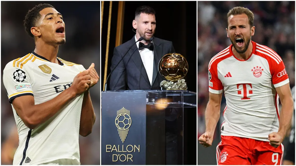 Bellingham devant Mbappé et Messi - les favoris actuels pour remporter le  Ballon d'Or 2024 nommés - Football
