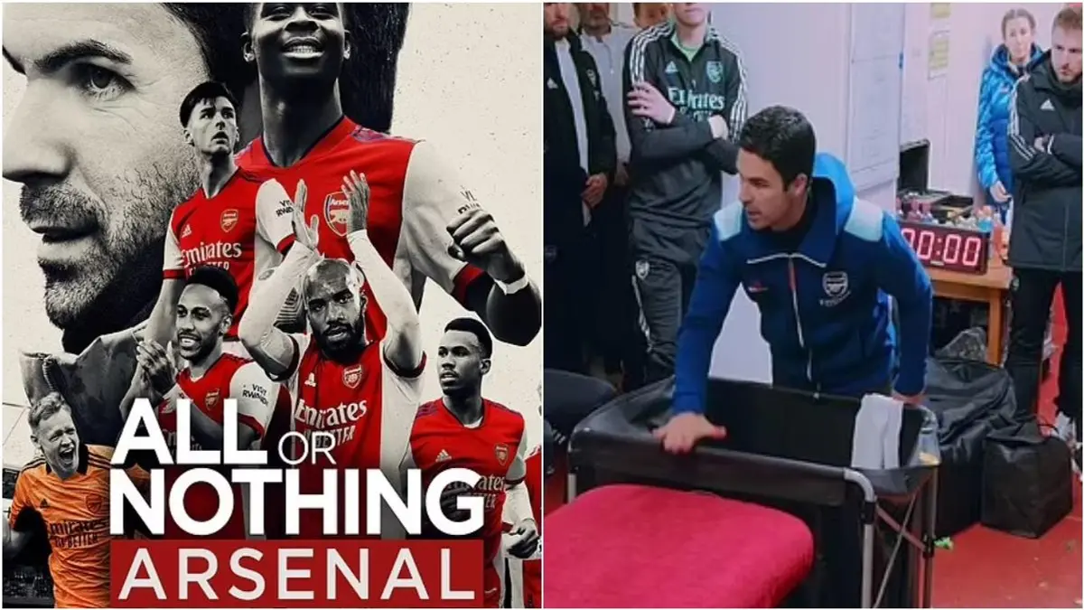 to film behind-the-scenes Arsenal documentary for 2021-22 season, Arsenal