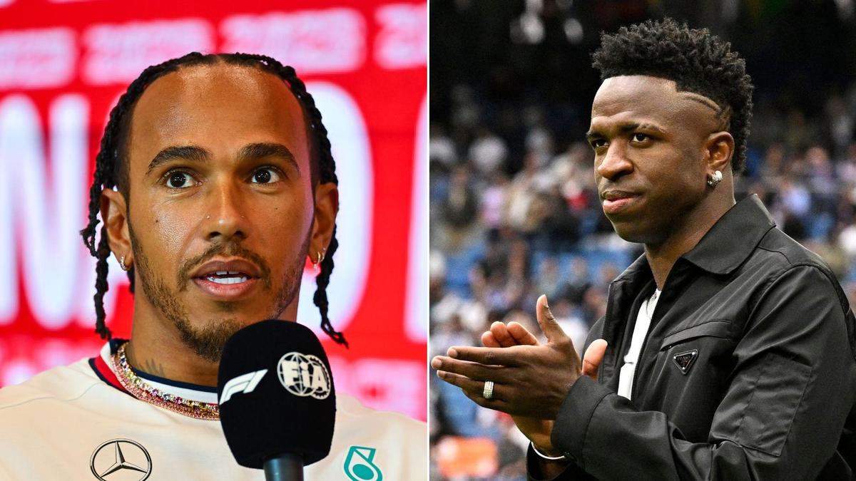 Lewis Hamilton Stands With Vinicius Junior: F1 Star Condemns Racism In ...