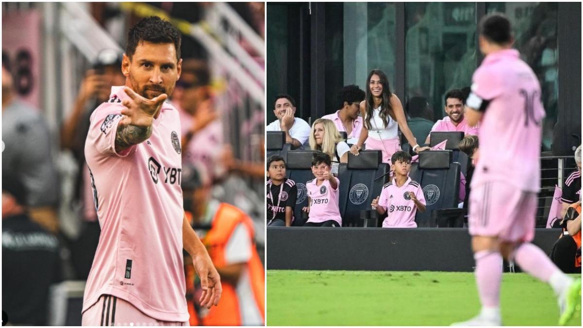 Lionel Messi’s Wife Explains His New Celebration After Perfect Start to ...