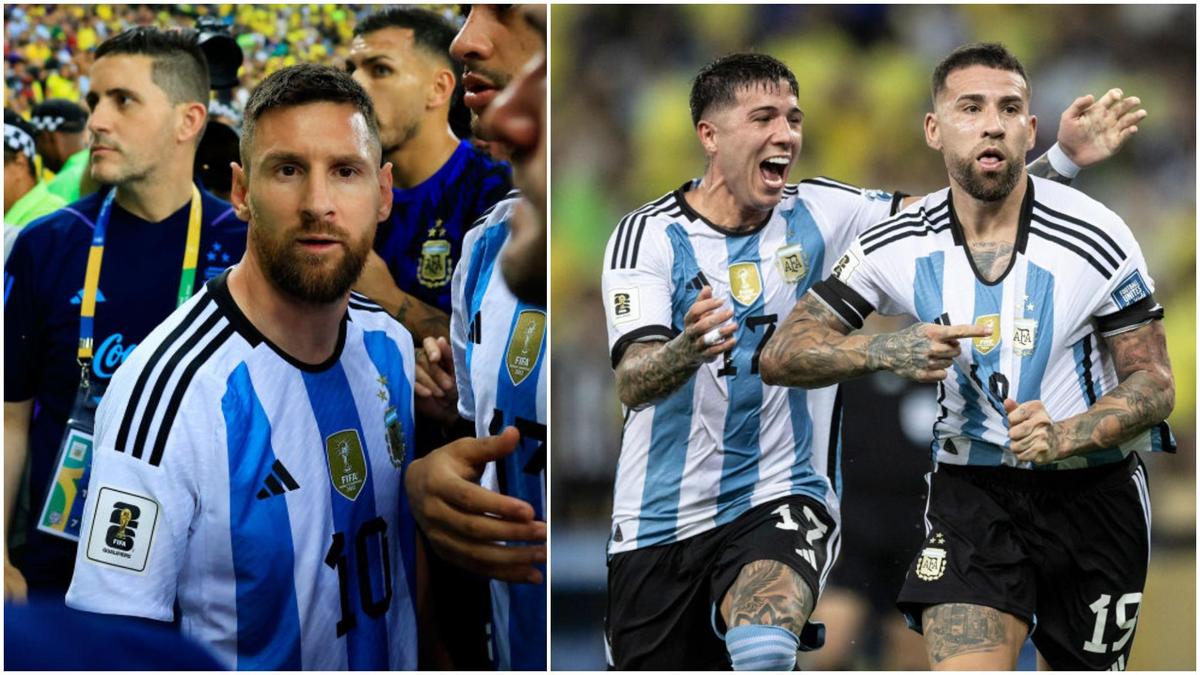 Lionel Messi Stopped Enzo Fernandez From Provoking Brazil Fans During ...