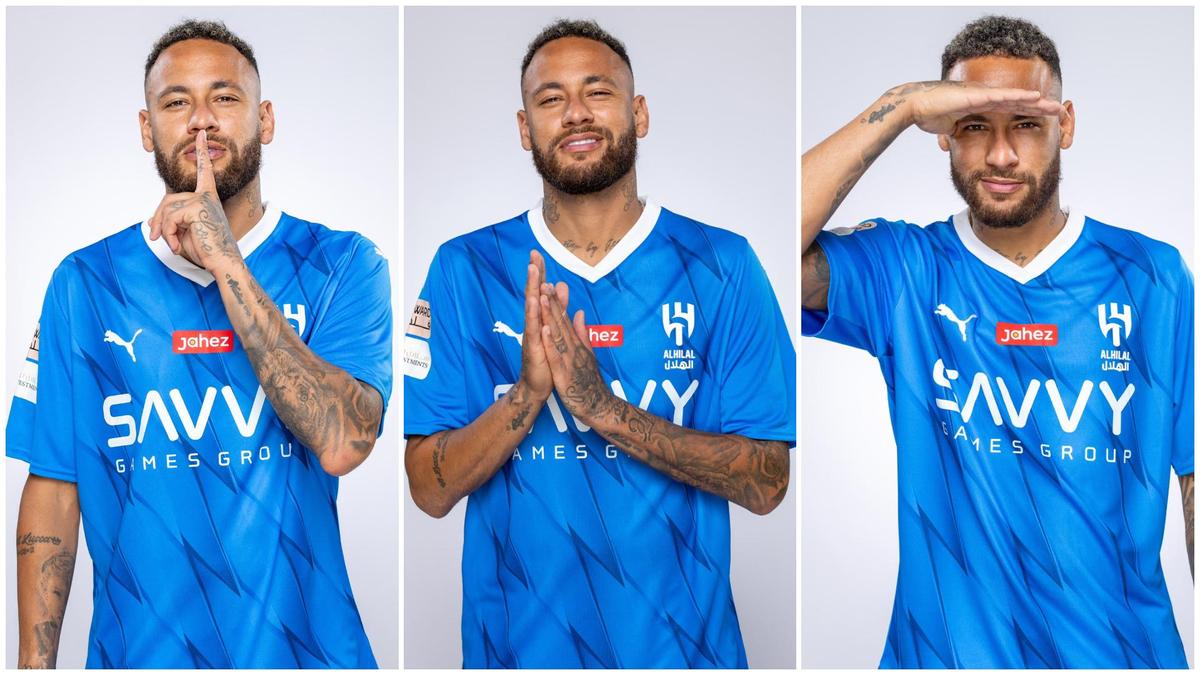 Neymar Jr officially unveiled as Al-Hilal player