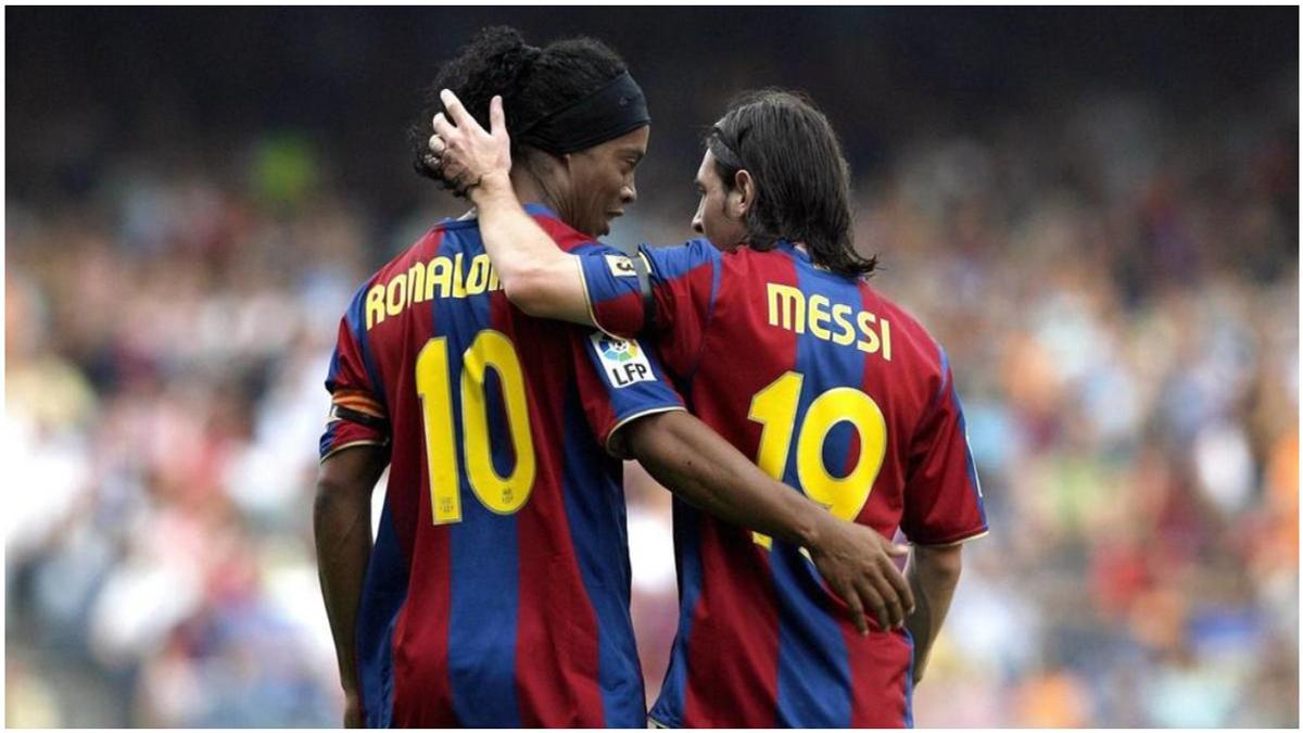 Barcelona Legend Ronaldinho Sends Heartwarming Message to Messi on 35th ...