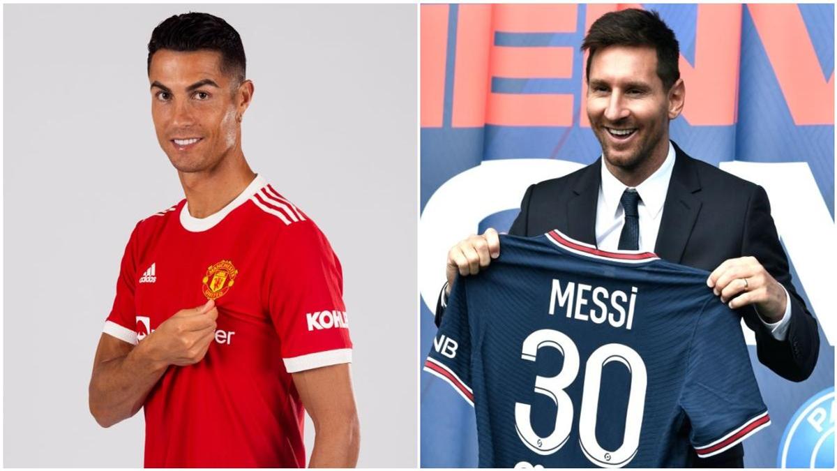 Cristiano Ronaldo pips Lionel Messi as Manchester United's shirt sales  reach whopping £187 million