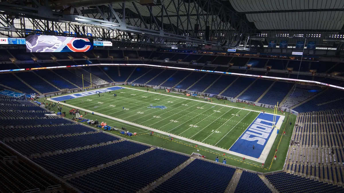 Ford Field, Detroit Lions football stadium - Stadiums of Pro Football