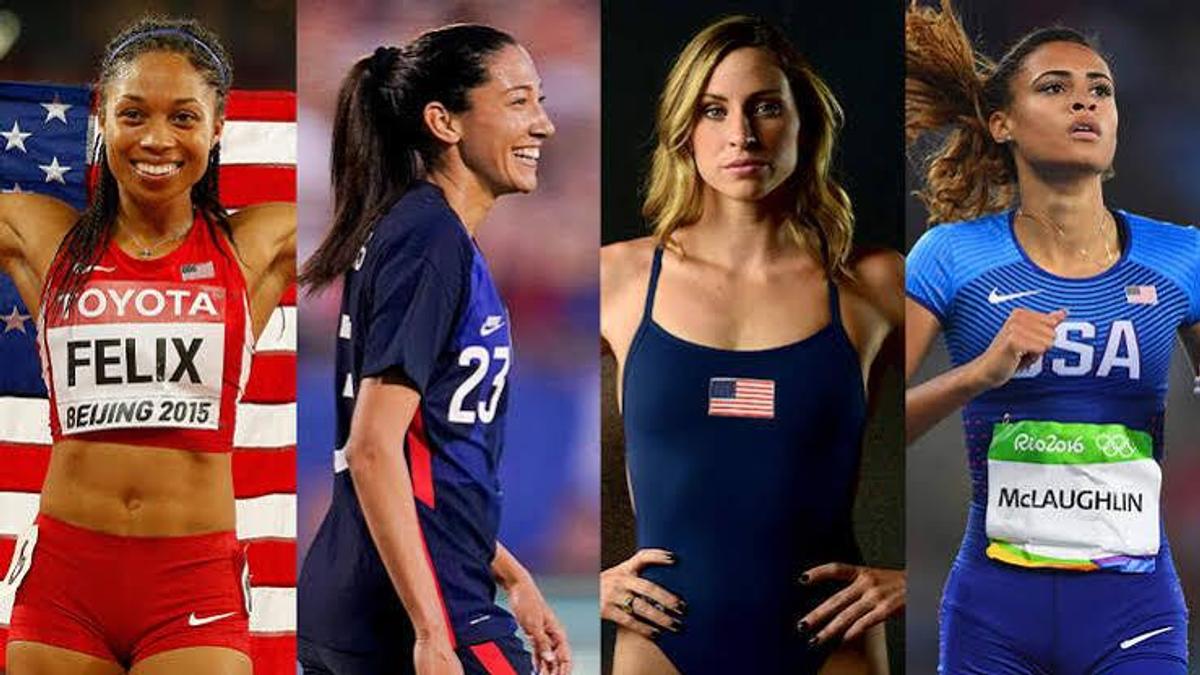 Who are the top 15 most beautiful female athletes in 2022?