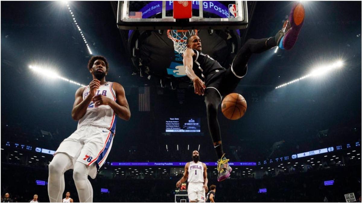 Joel Embiid Avoids Ejection After Kicking Nic Claxton In 76ers Win Over ...