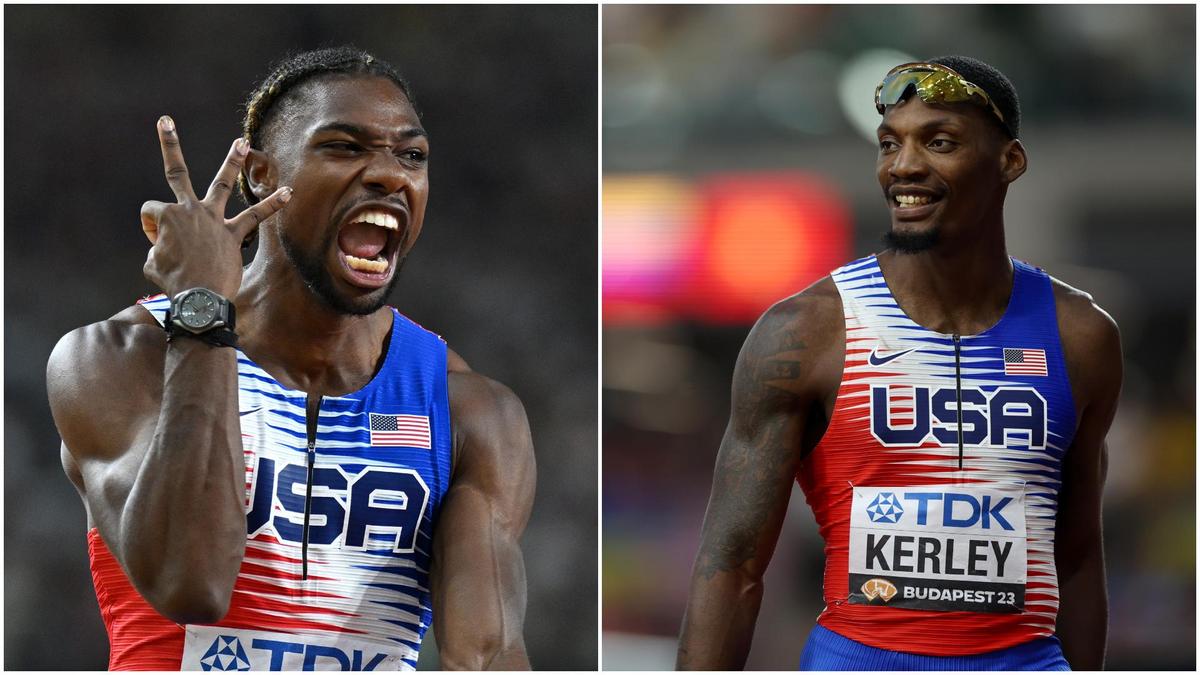 Fred Kerley To Face World Champion Noah Lyles At The New Balance Indoor ...