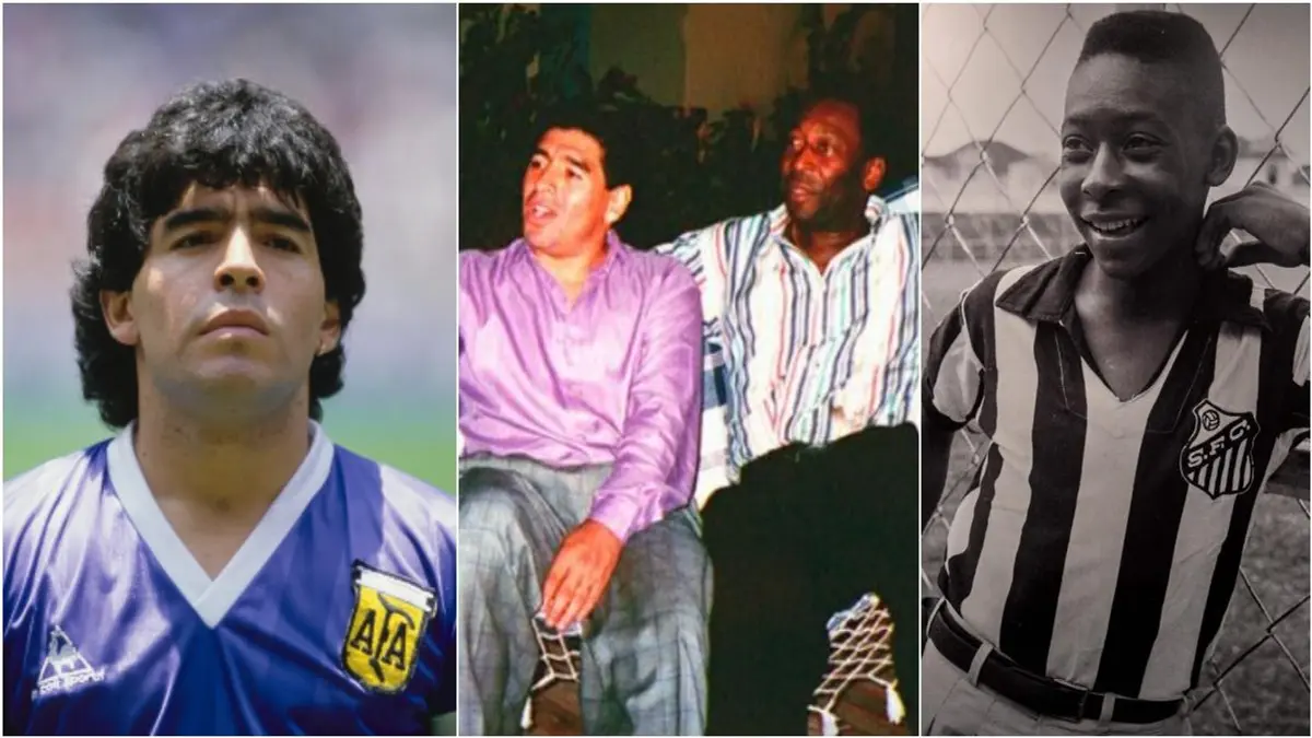 Death of Pelé: The 'strange rivalry' with Maradona