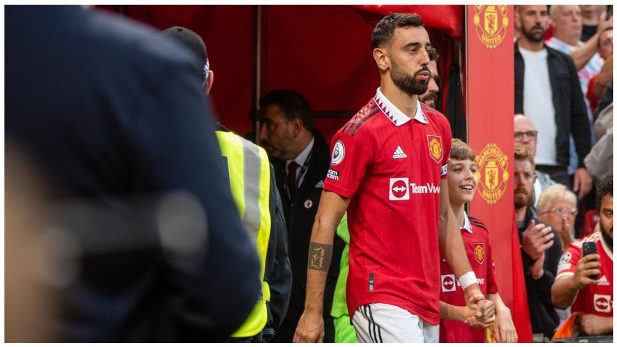 Man Utd star Bruno Fernandes reveals odd pre-match superstition