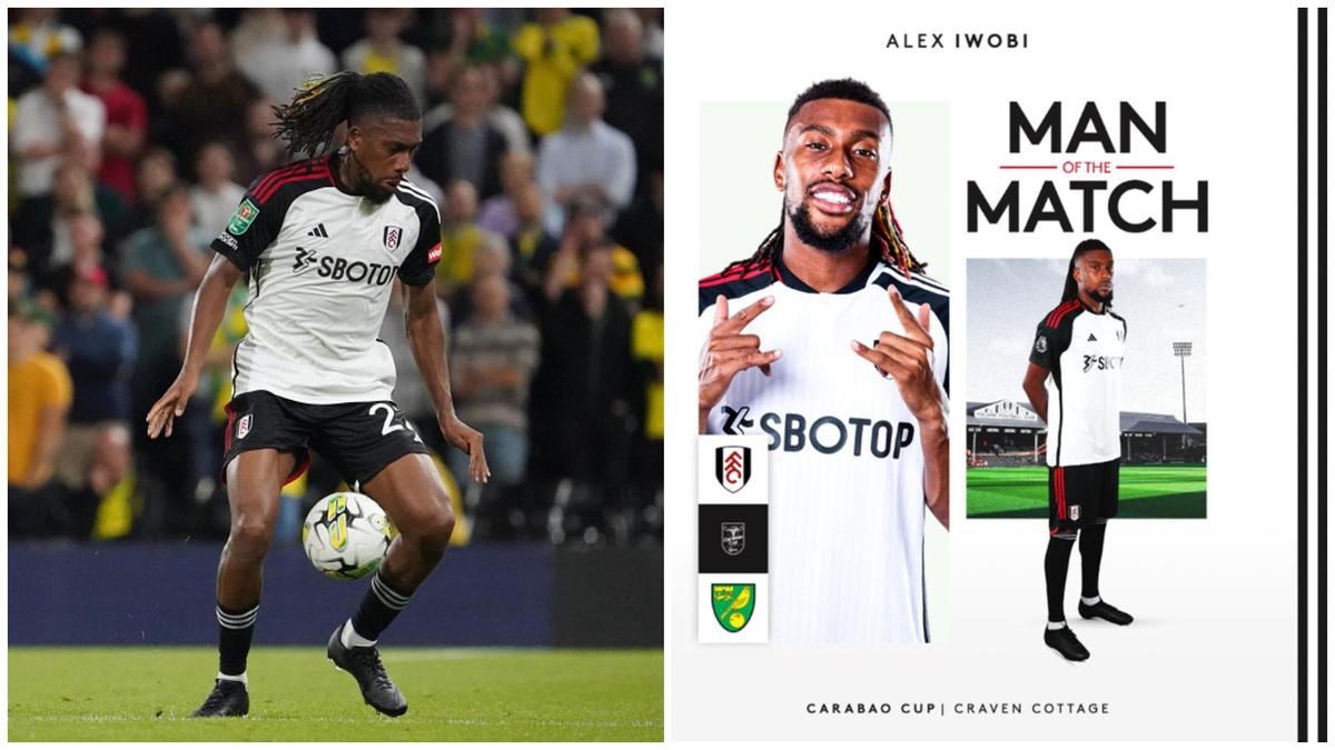 Alex Iwobi Super Eagles Star Wins Man Of Match Award In Fulham’s Win Over Norwich