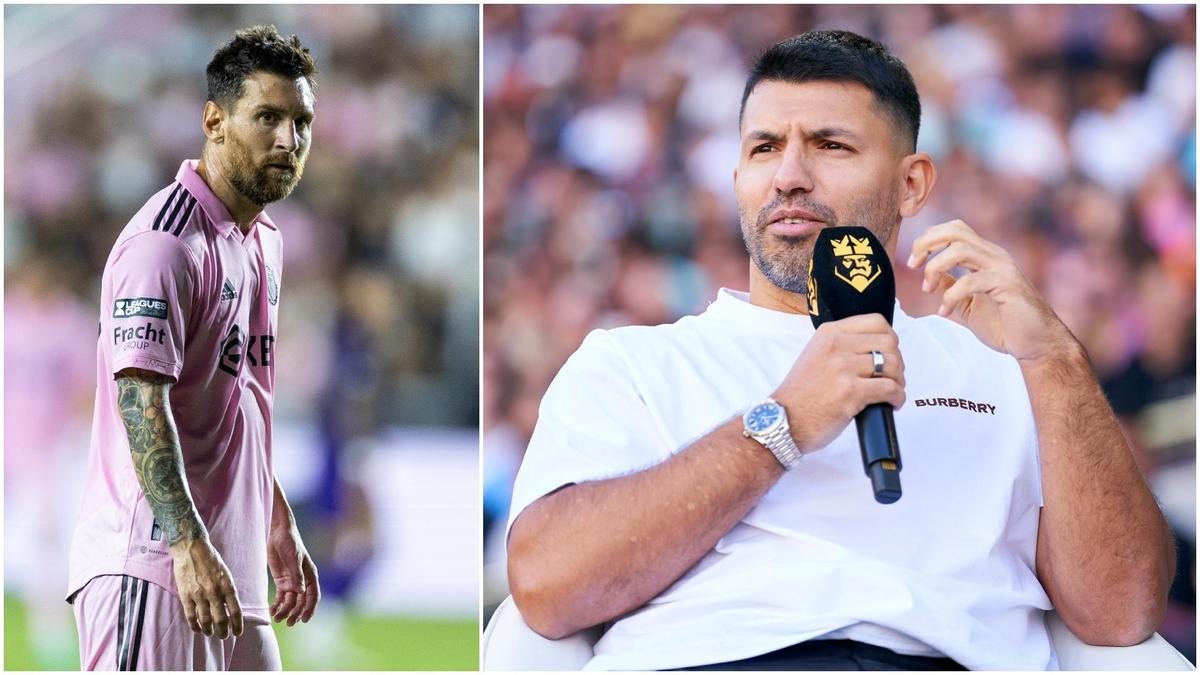 The return of Sergio Aguero! Ex-Argentina & Man City striker to play world  legends in exhibition match alongside Ronaldinho - with Lionel Messi's  Inter Miami hosting CONMEBOL event