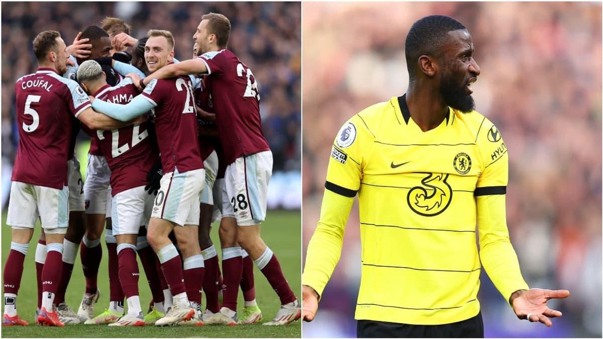 West Ham Come From Behind Twice To Stun League Leaders Chelsea In