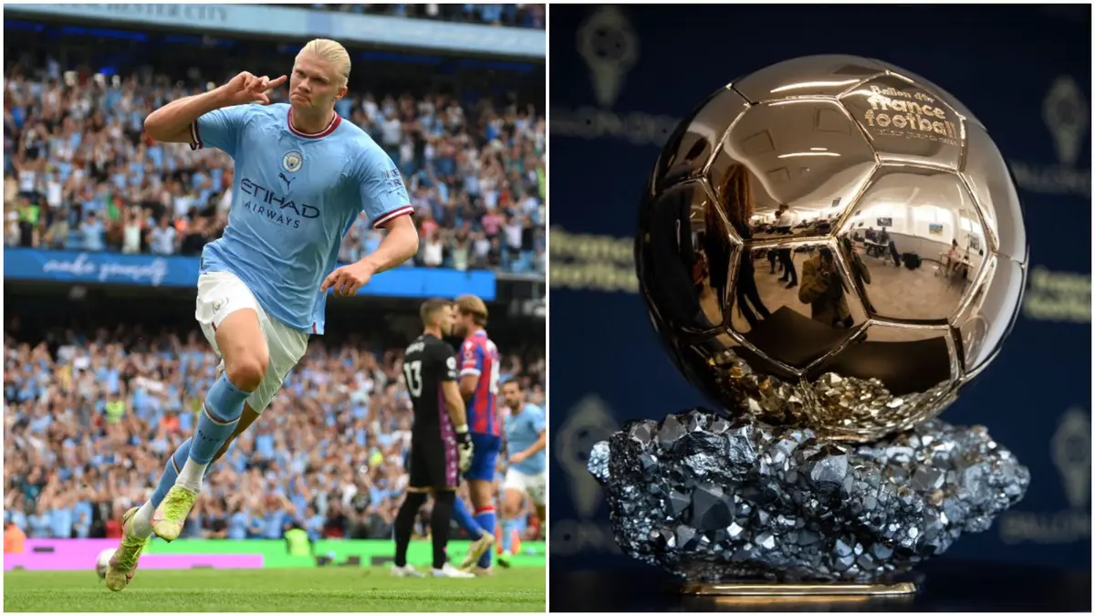 Ballon d'Or: Haaland Rates His Chances of Beating Messi to Award