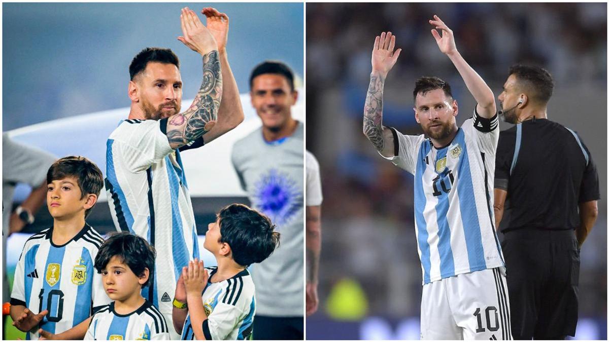 Footage Shows Heartwarming Moment Everyone “Begged” Leo Messi to Dance ...