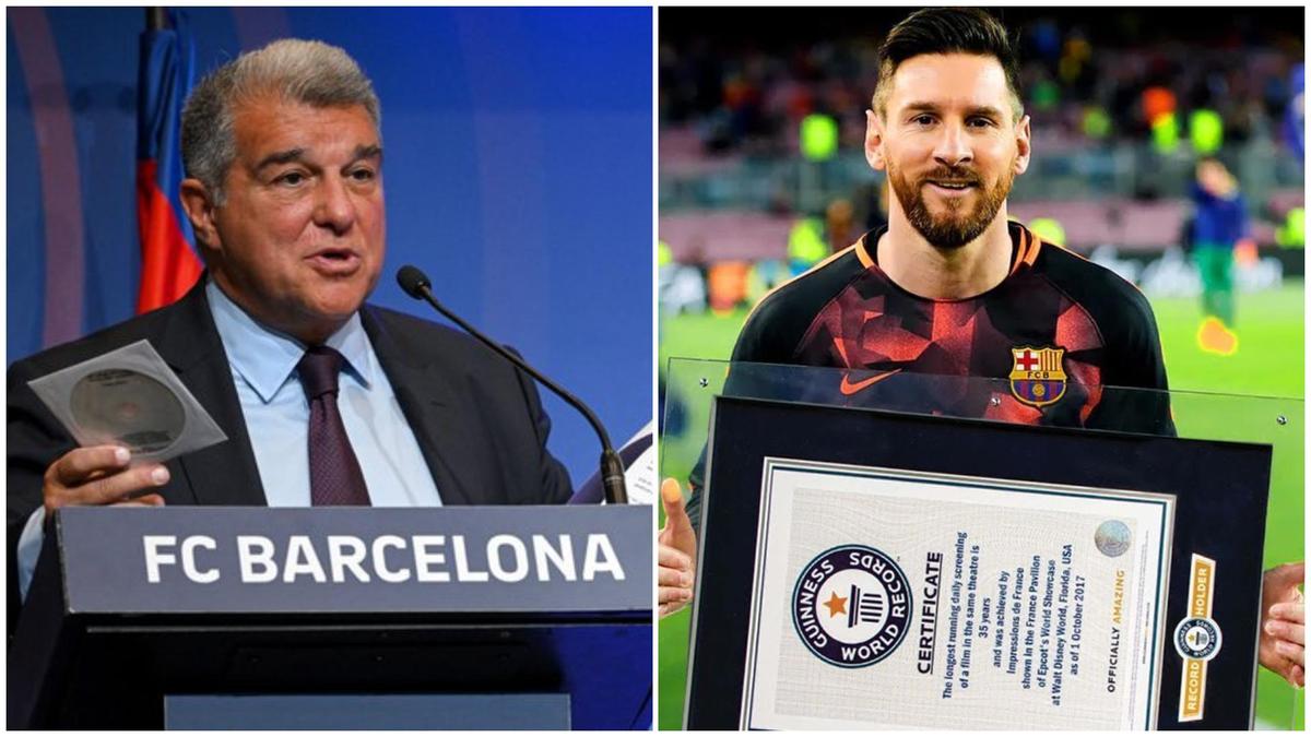 Joan Laporta Makes Bold Claim On Lionel Messi’s Failed Barcelona Return