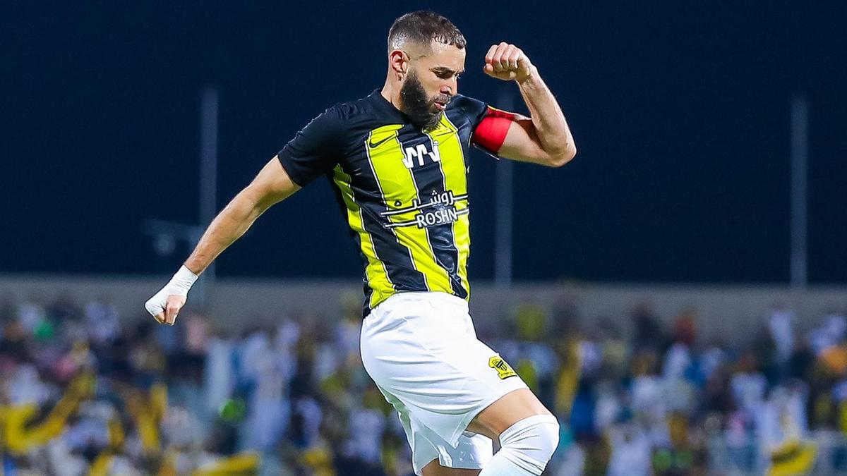 Karim Benzema Scores Remarkable Knee Goal For Al Ittihad, Sets Saudi ...